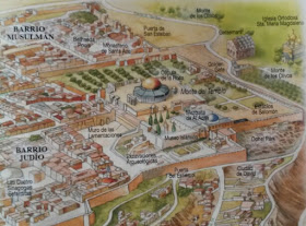 Explanada de las Mezquitas en Jerusalen