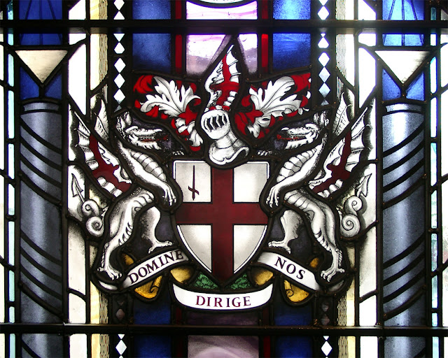 Domine dirige nos, Coat of arms of the City of London, Guildhall, Basinghall Street, City of London, London