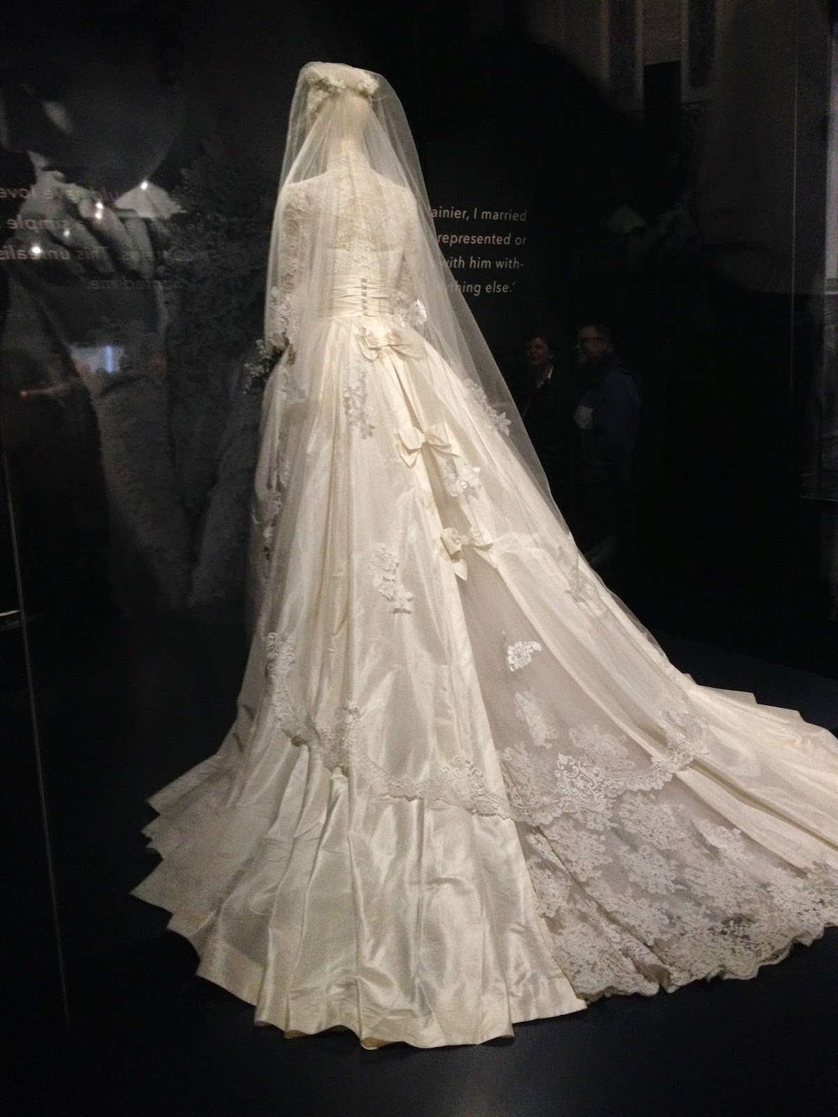 December 1956 wedding dress