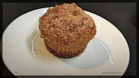 muffinki cynamonowe z cukrową posypką