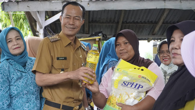 PJ Walikota Prabumulih Membuka Kegiatan Pasar Murah