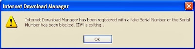 How To Solve IDM Fake Serial Key Problem