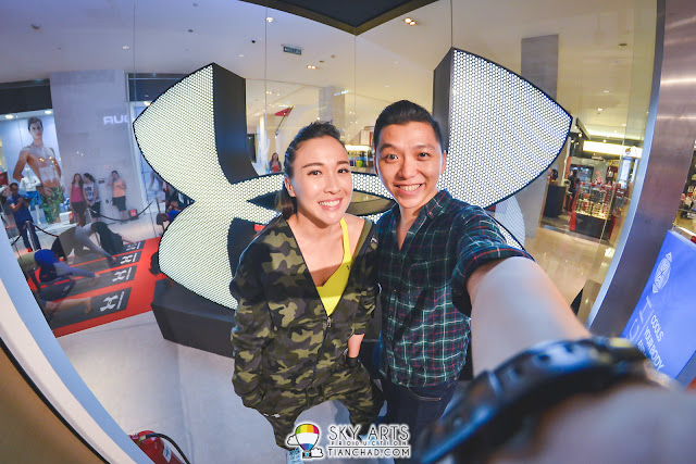 #TCSelfie with Debbie Goh at Under Armour Event