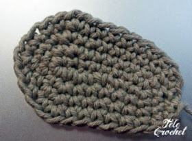 suela sandalia crochet
