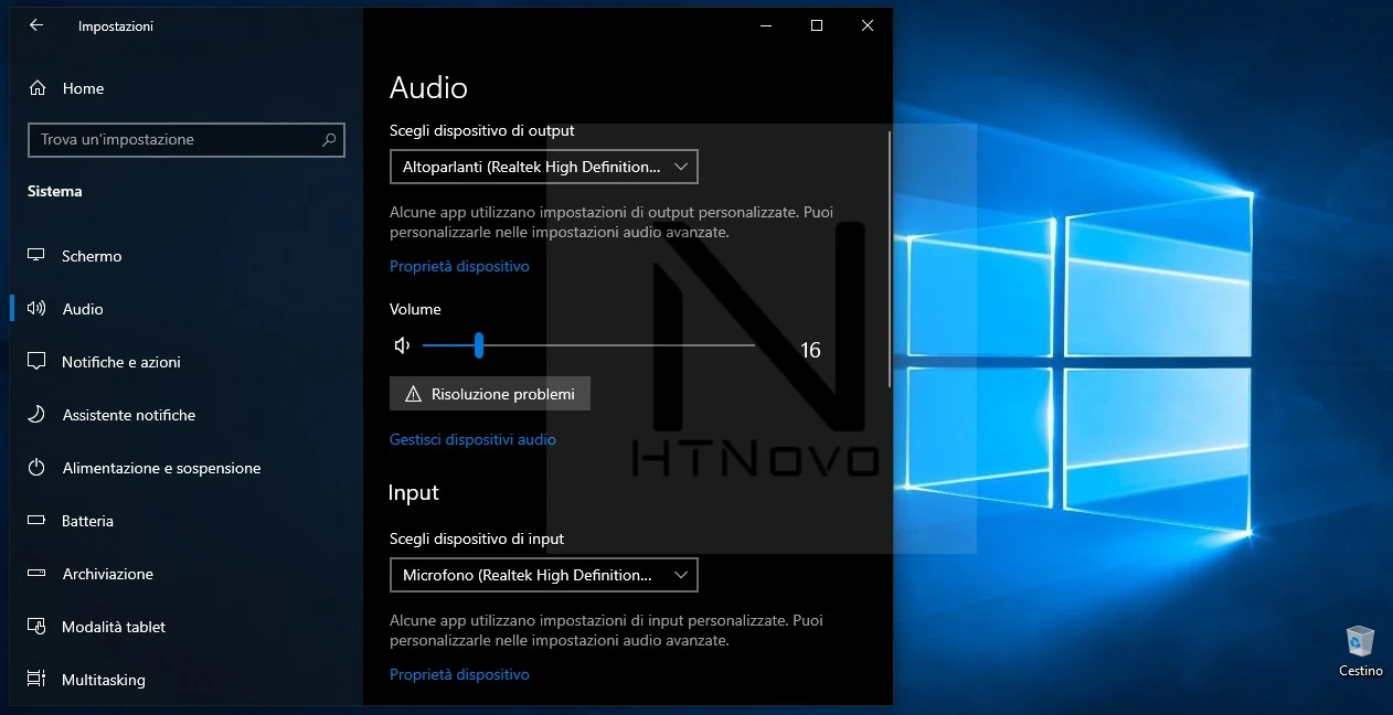 Soluzioni-Audio-assente-Windows 10
