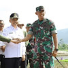 Bupati Adirozal Ucapkan Terimakasih Dandim dan PUPR Kerinci Saat Tinjau Karya Bhakti TNI, 