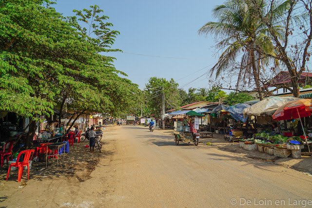 Aux abords de la Sérénité Guesthouse - Siem Reap - Cambodge