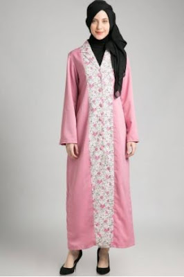 Model baju muslim motif untuk pesta