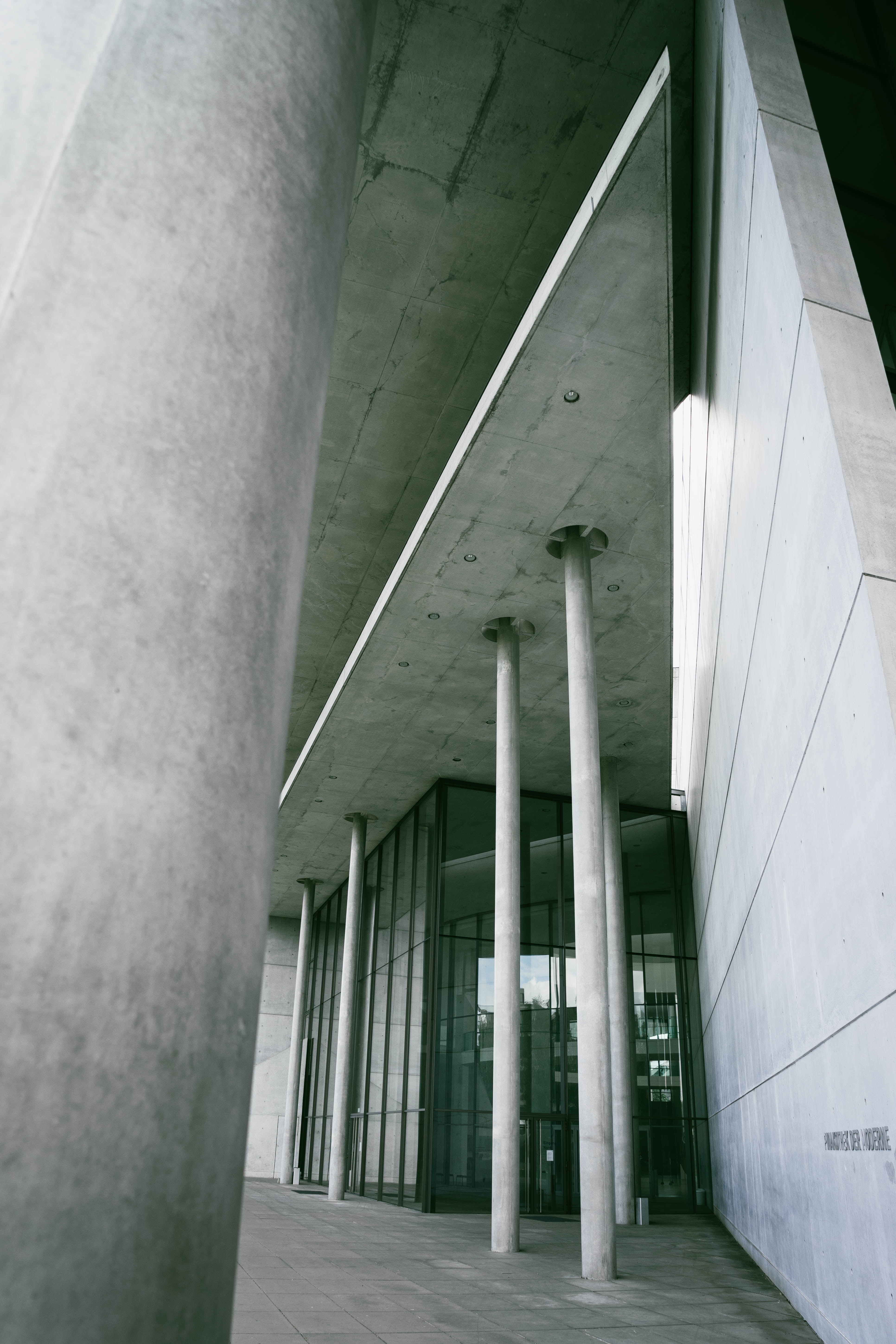 Pattern, Concrete, Column, Pillar, Architecture, Furniture, Light, Gray, Art, Floor, Context, Chart, Gray Wallpapers Hd Building Column Pillar Concrete Concrete Texture Line Composition