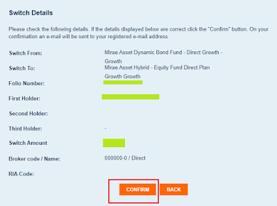 How To Switch Funds In Mirae Asset Mutual Fund