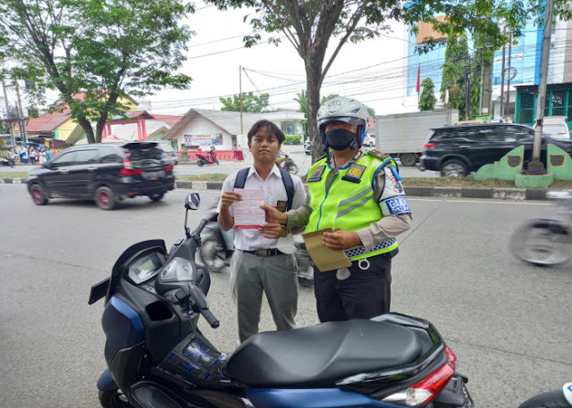 Polda Sumut Berikan 1.139 Teguran Operasi Patuh Toba