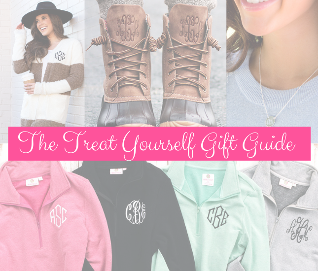 Treat Yourself Gift Guide from Marleylilly.com