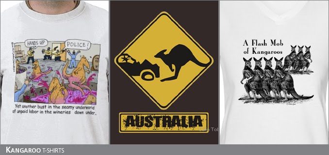 Kangaroo t-shirts