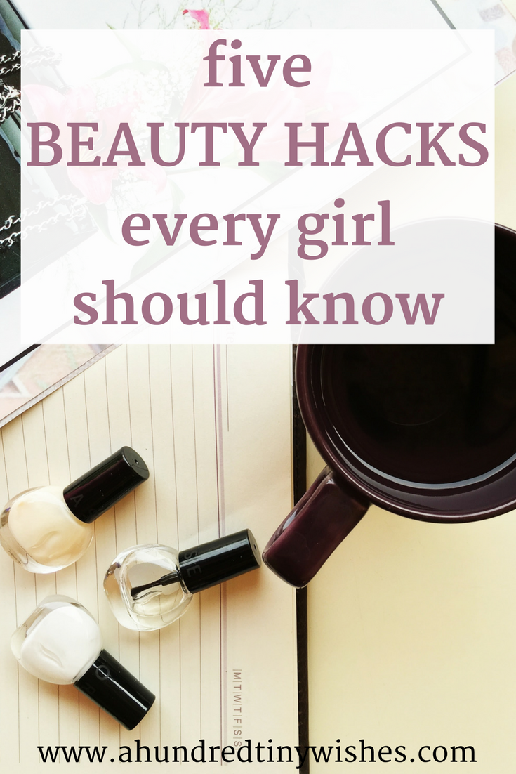 Do you like beauty hacks? Here's 5 that every girl NEEDS to know about.