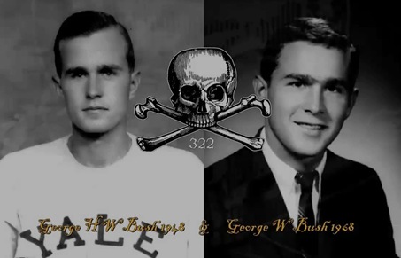 SKULL AND BONES BUSHS nothing funny,lackeys for puppet masters,bush senior involved jfk murder,george jr involved in 911, terrorism of nwo