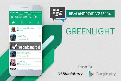 download bbm tema green atau hijau