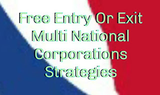 Free Entry Or Exit Multi National Corporations