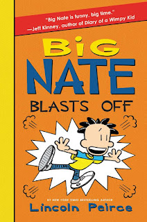 Big Nate Blasts Off by Lincoln Peirce book cover