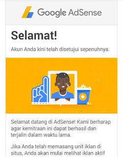 akun google Sudah adsense Sudah Diapprove Kemudian Ada Email penolakan?