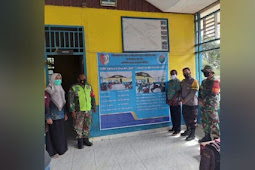 TNI-Polri Kawal Penyaluran BLT di Distrik Sota