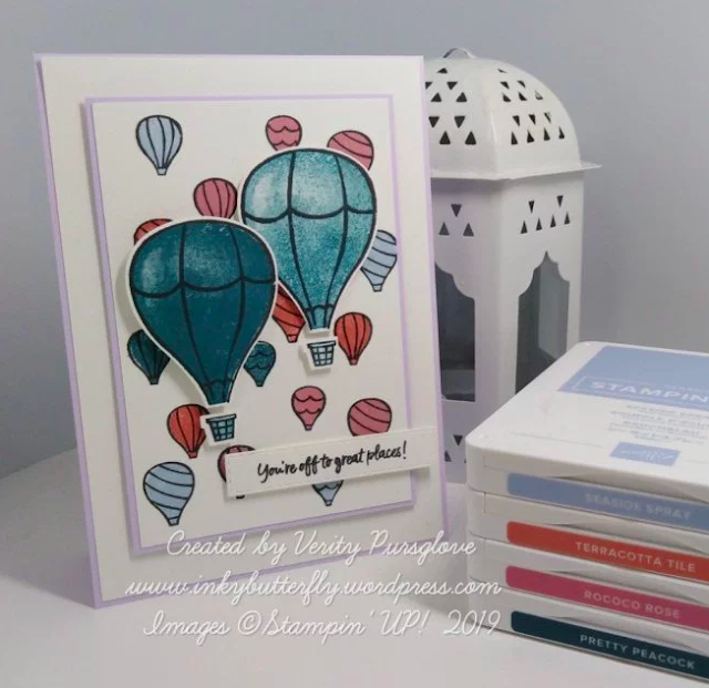 Nigezza Creates With Stampin' Up! friends Inkybutterfly using Above the clouds
