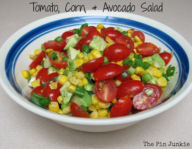 Tomato Corn Avocado Salad