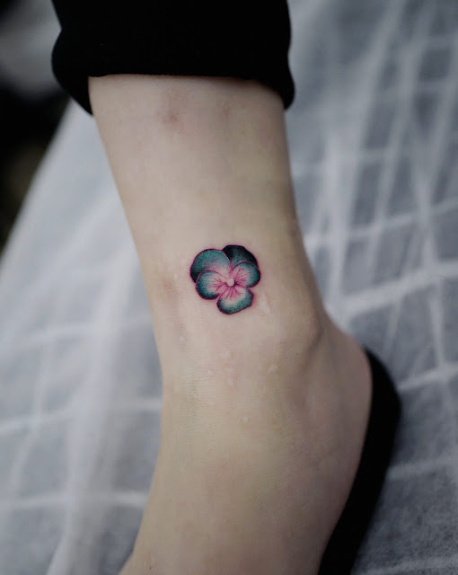 Tatuagens femininas para o tornozelo 