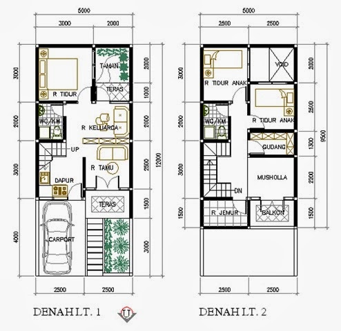 Desain Rumah Minimalis 2 Lantai