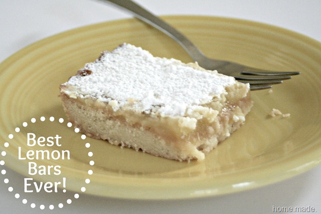 best lemon bars