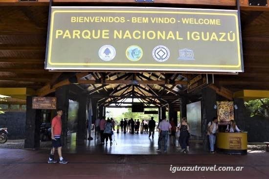 Portal de ingreso al Parque Nacional Iguazú