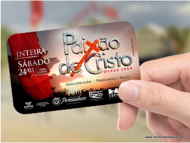 Ingressos da Paixão de Cristo 2018 de Nova Jerusalém começam a ser vendidos dia 18