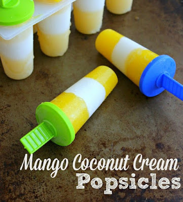 Mango and Coconut Popsicle Recipe