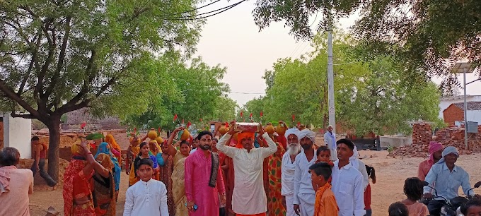 केमा सरकार में कलश यात्रा के साथ शुरू हुई भागवत कथा