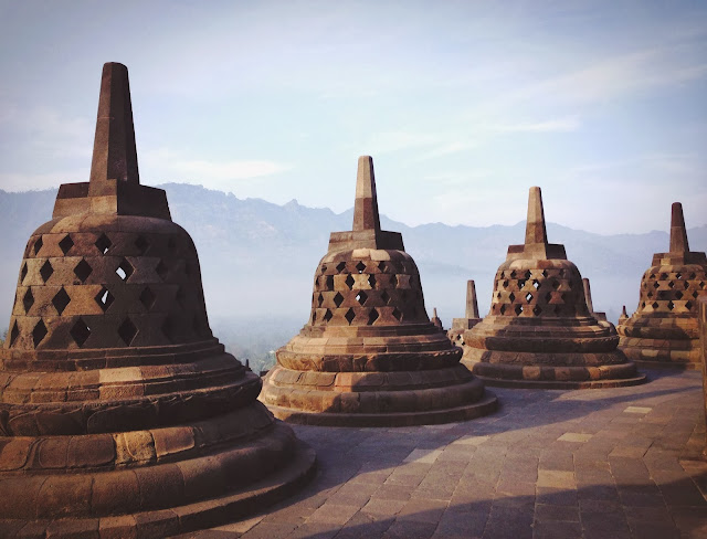 Borobudur Stupas