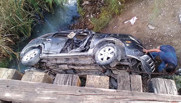 Reportan grave a conductor de vehículo impactado por el tren, en Río Bravo