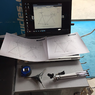 bike fitting results printed