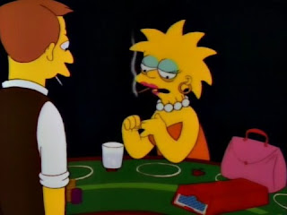 Dorosła Lisa jako hazardzistka