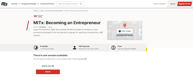 MITx: Becoming an Entrepreneur