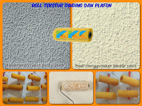 Roller Set Wall Texture | Jual Roll Cat Tekstur