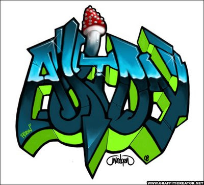 graffiti wallpaper 3d