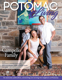 August 2019 cover of Potomac Living Magazine - Cover by Ksenia Pro