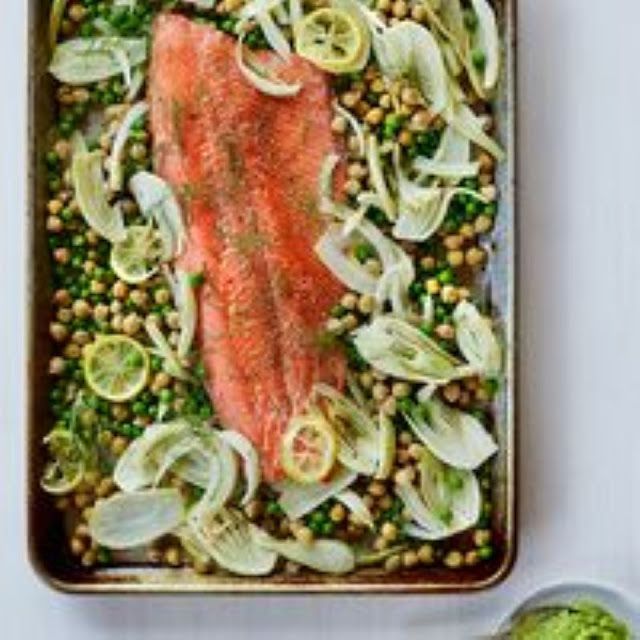 Slow Roasted Salmon with Avocado Butter Recipe