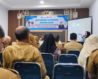 Wakil Bupati Soppeng Mendukung Penuh  Rakor TPPS dan Meminta Untuk Fokus Melakukan Evaluasi Kerja Tim
