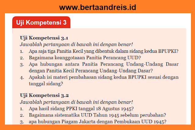 Kunci Jawaban PKN Kelas 7 Halaman 81 Uji Kompetensi 3