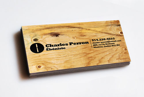 Craftsman's Business Card