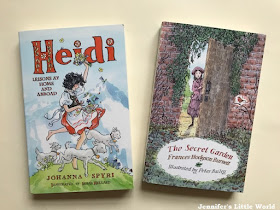 Classic books for children - Heidi and The Secret Garden