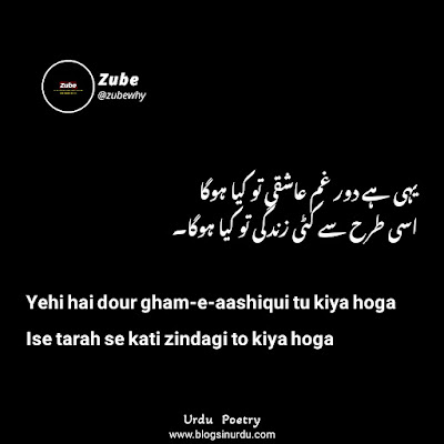 Poetry about Life in Urdu