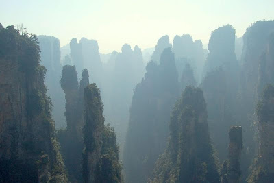 Zhangjiajie National Forest Park in China Seen On www.coolpicturegallery.net