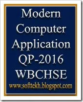 Modern Computer Application HS Final Exam QP -2016 Part-B