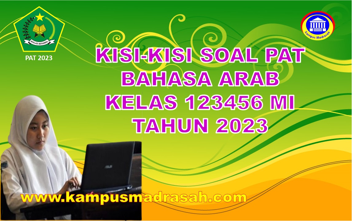 Kisi-kisi soal PAT Bahasa Arab